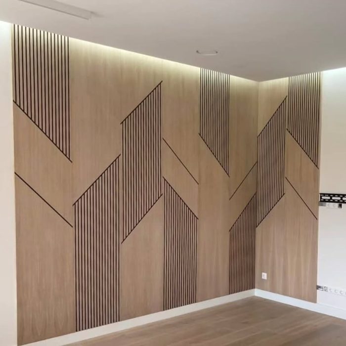 Frezuotos panelės, juodas mdf dengtas natūraliu ąžuolo lukštu. Modernu, gražu ir stilinga 👌🤤G